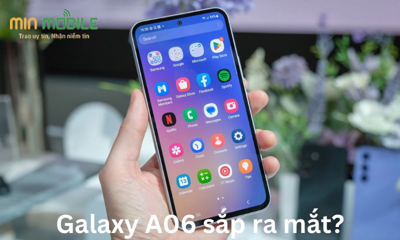 Samsung Galaxy A06 xuất hiện những hình ảnh đầu tiên